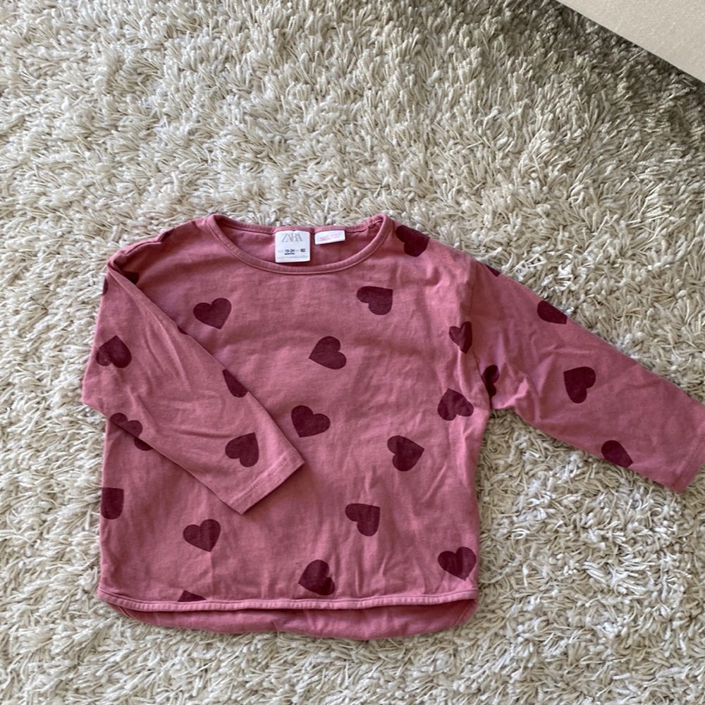 Zara long sleeve shirt toddler